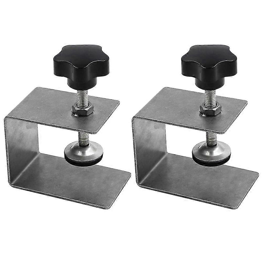 2pcs For Fixing Clips For Drawer Panels, Front Mounting Clips For Drawers, Hardware Fixture Accessories