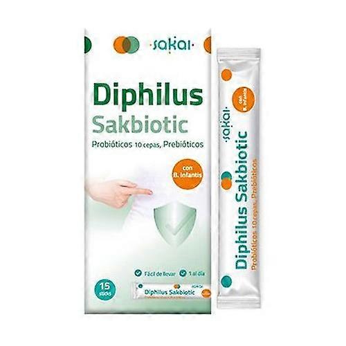 Diphilus sakbiotic probiotics 15 sticks