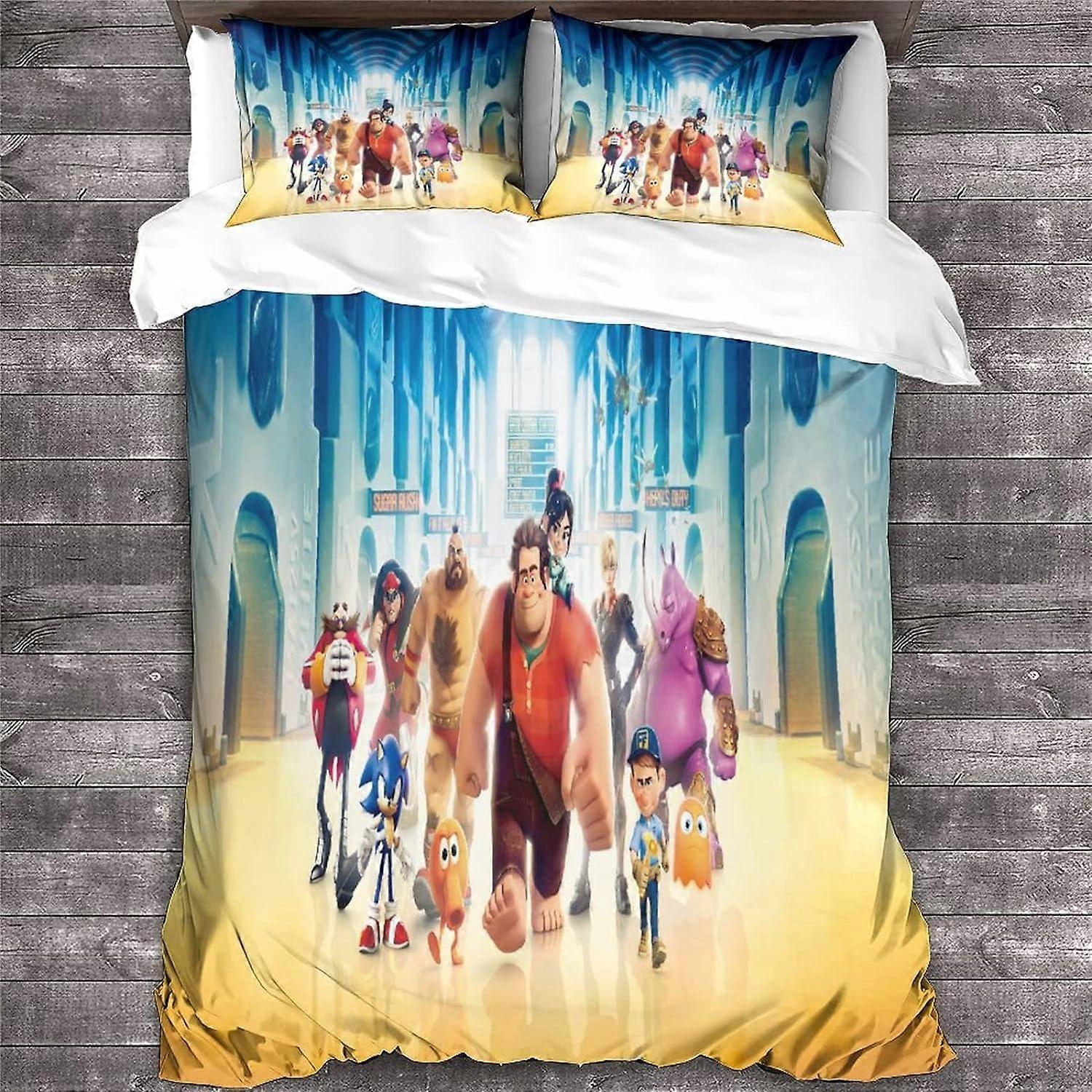 Wreck-it Ralph 3D Duvet Cover, Wreck-it Ralph Theme 3D Printed Pattern ...