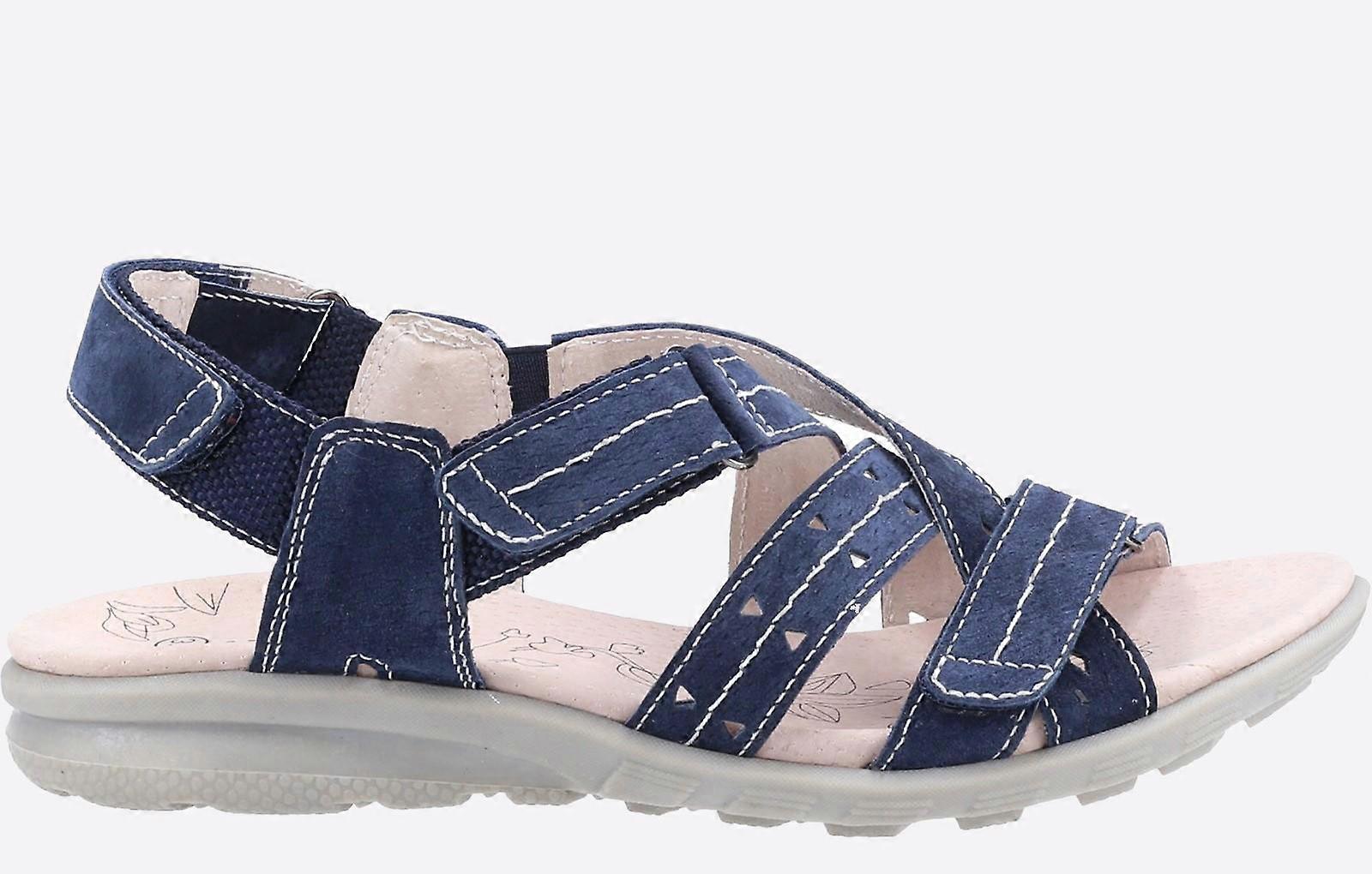 Fleet & Foster Bilbao Leather MEMORY FOAM Navy