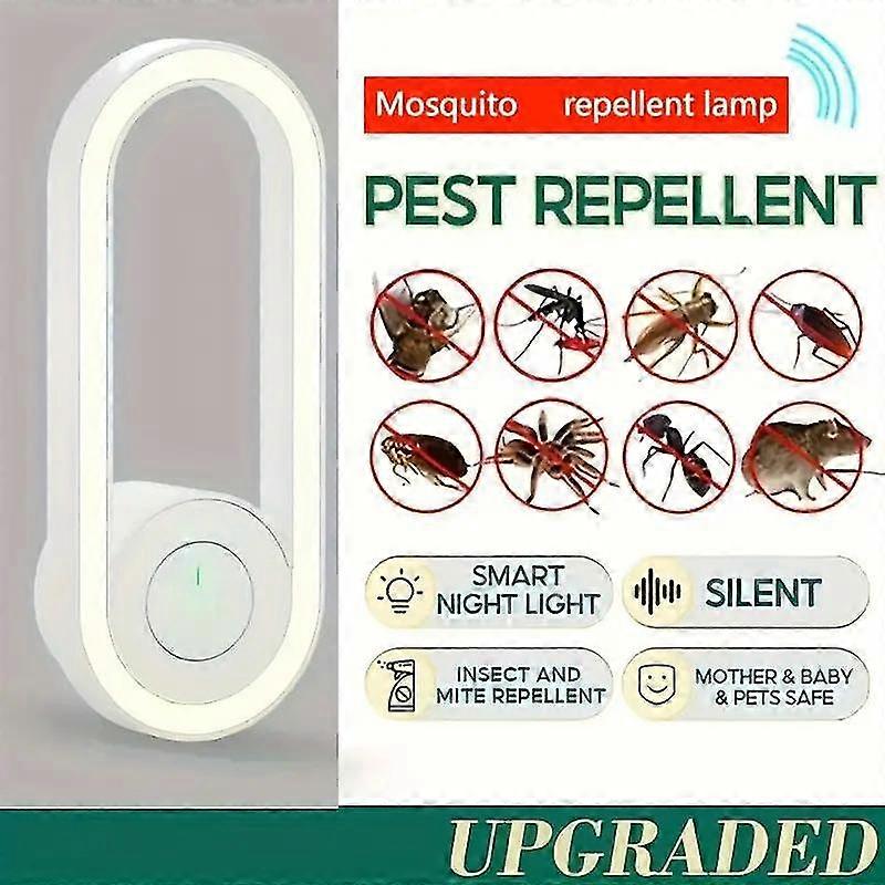 Usb Göz Koruması Elektronik Gece Lambası Böcek Kovucu ile Yatak Böceklerinden Kurtulun - Sivrisinekleri Kovun, Sıçanları, Hamamböceklerini, Örümcekleri Kovun