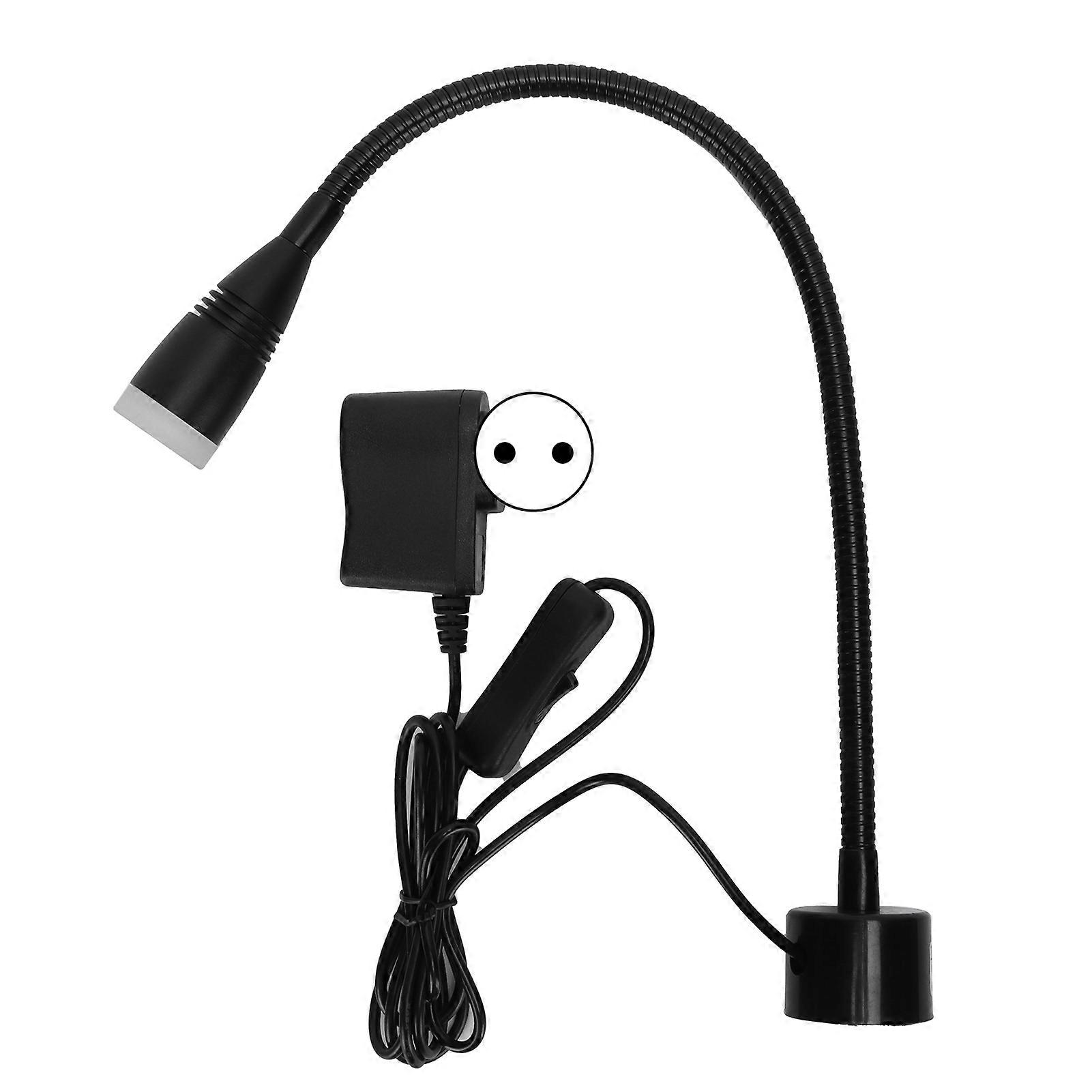 LED Universal Adjustable Machine Tool Lamp Sewing Machine Magnetic Base Work LightEU Plug 110-220V