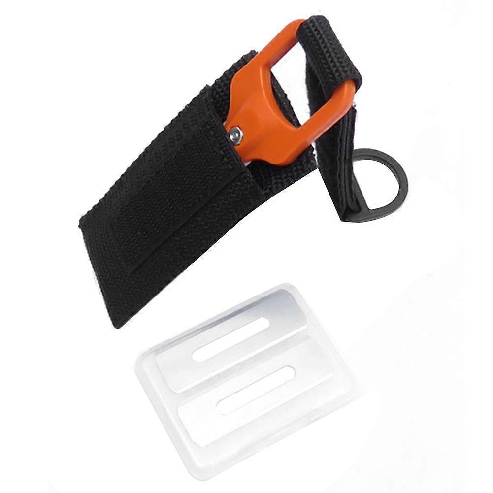 Immersione subacquea Coltello da taglio Line Cutter Coltello subacqueo Pesca in apnea Secant Attrezzature, arancione