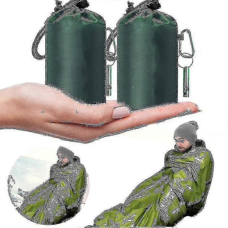 Nödsovsäck Överlevnadsväska Överlevnadssovsäck Termisk sovsäck Camping