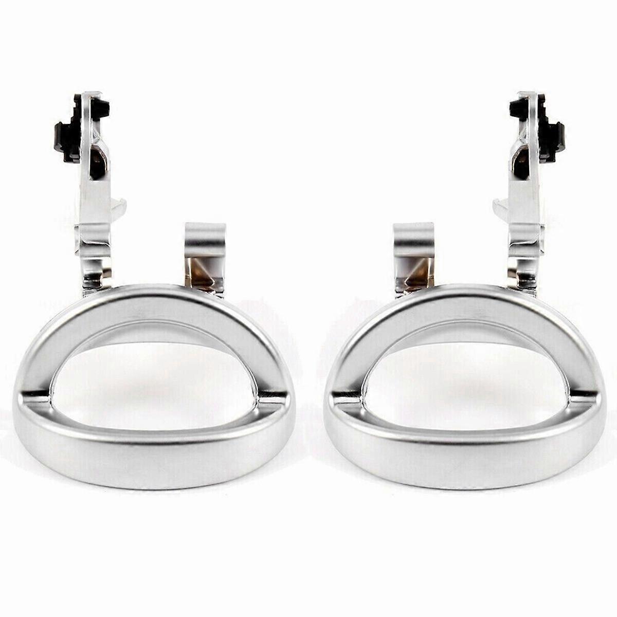 1 Pair Car Interior Door Handle for Nitro 2007-2011 68004828AA 68004829AA Door Handle Satin Chrome