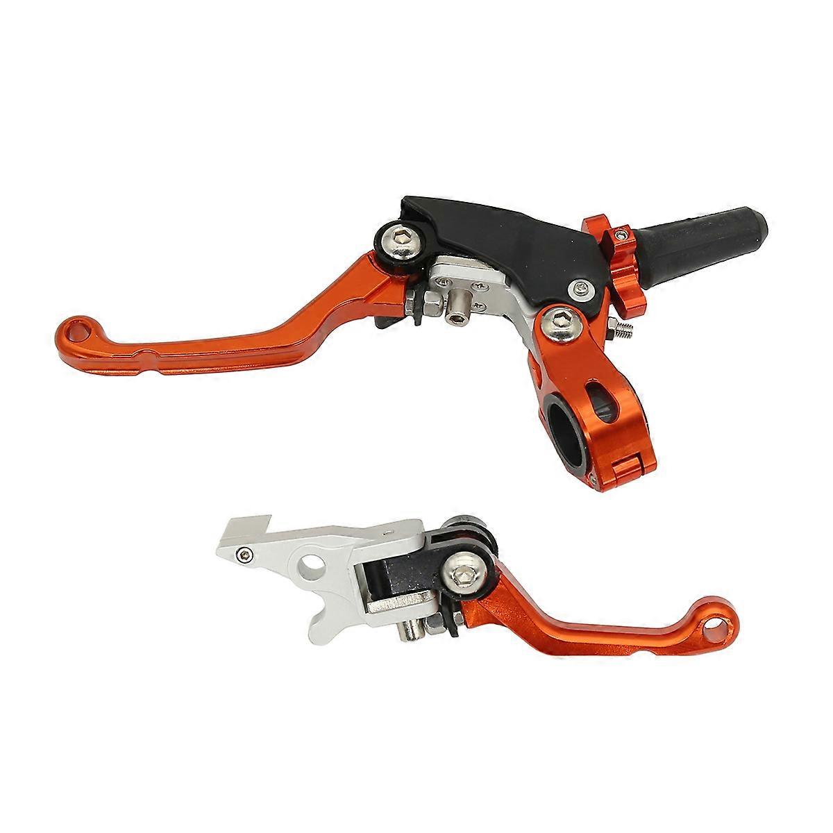 Racing Foldable 360 Clutch Brake Levers Handle Anti-Drop Labor-Saving For CRF YZF BOSUER M2 M4 M5 M6 KAYO K6 T6 KEWS KLX KTM