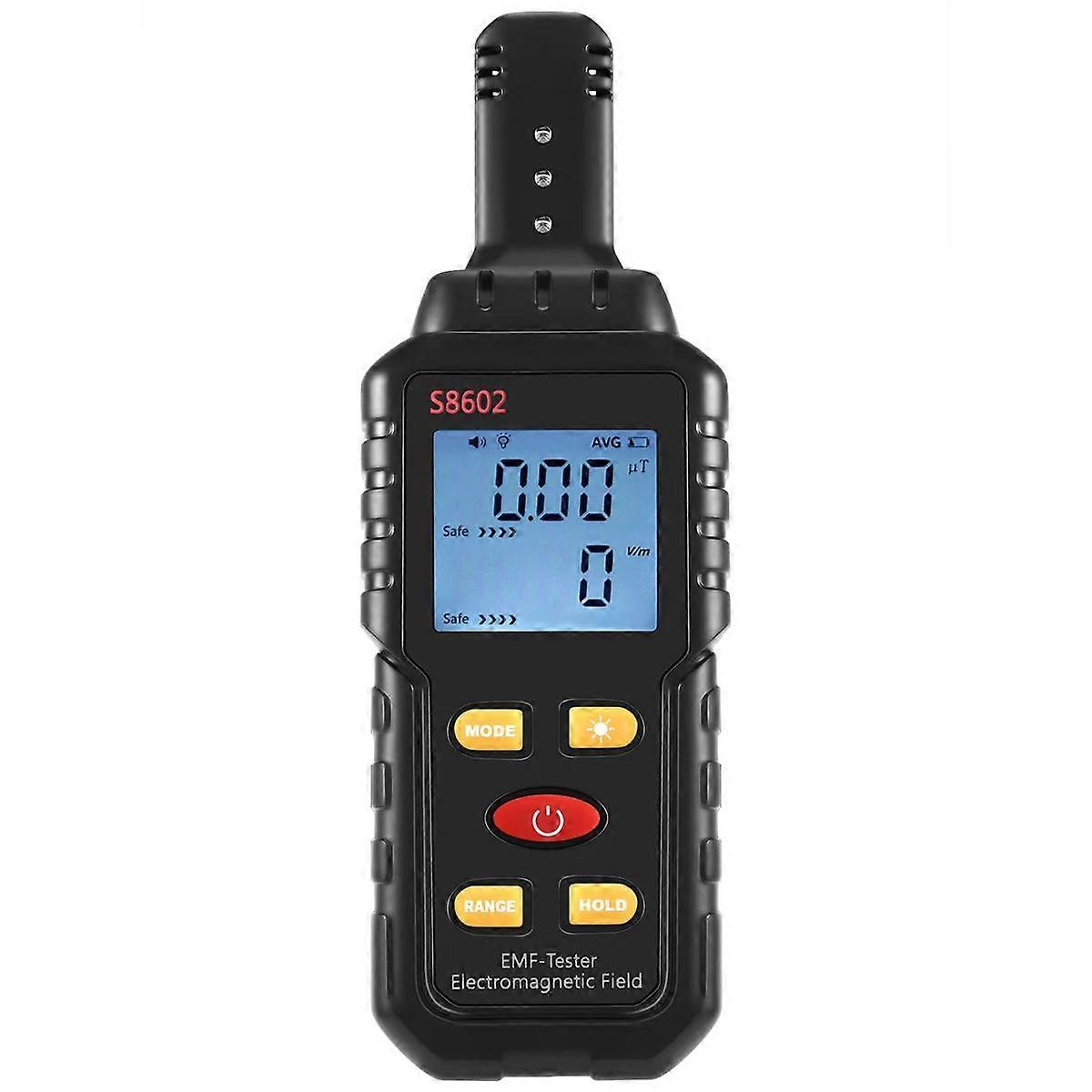 3-In-1 Radiation Dosimeter Counter Geiger EMF Meter Automatic Alarm Real-Time Measure Radiation Detector Tester