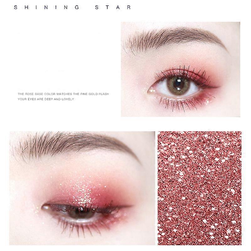 Liquid Eyeshadow Stick Glitter Pearlescent Liquid Eyeshadow Waterproof Quick Drying Cosmetic Tool