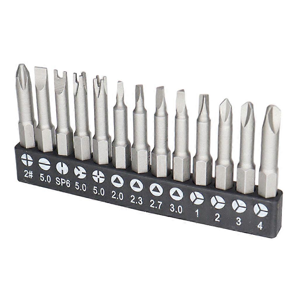 13PCS Special Shaped Drill Bit Set with Points Screwdriver Bit Set Appliance Socket Screwdriver Bit Electric Drill Accessories