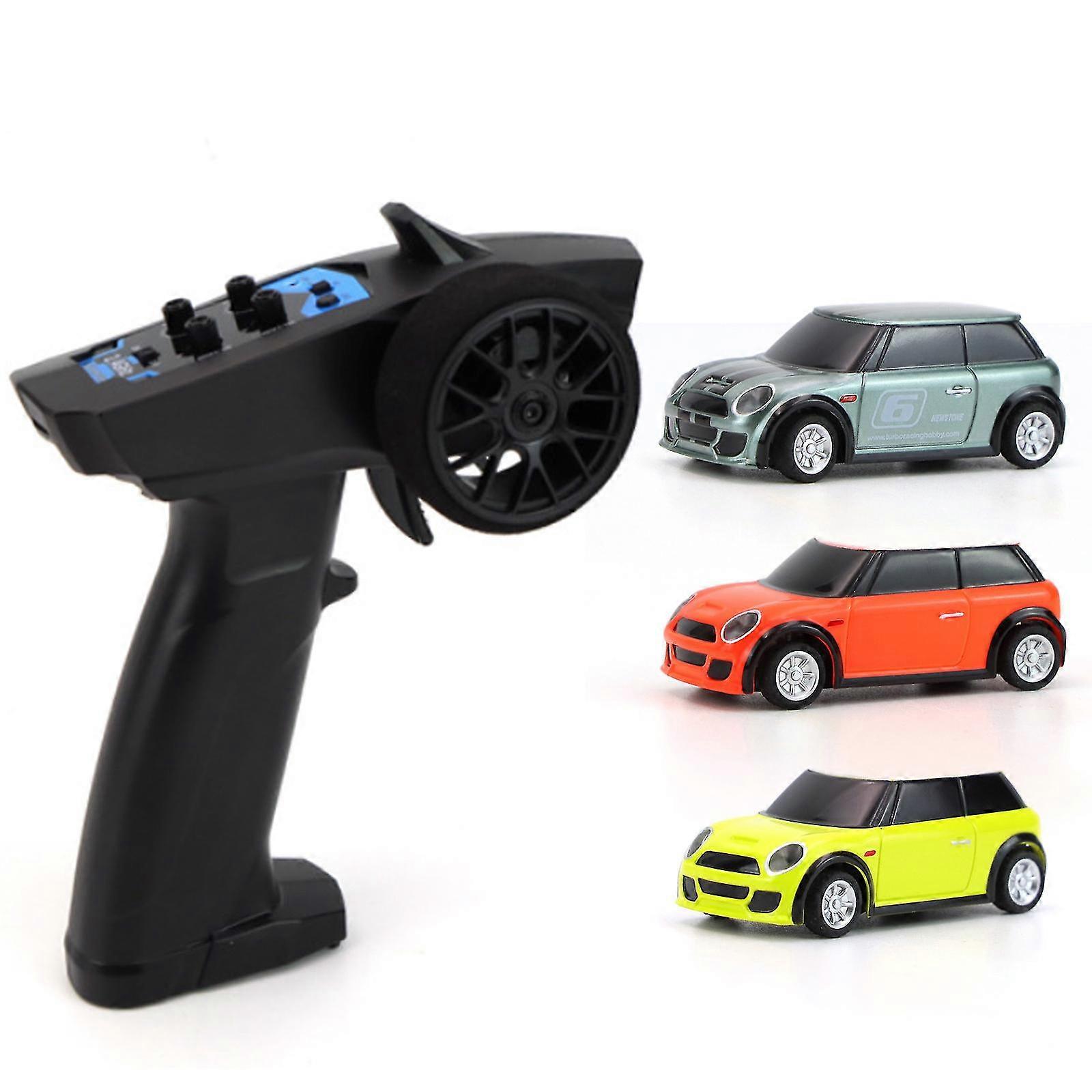 Turbo Racing 1/76 Scale Mini Remote D Rc Car W/