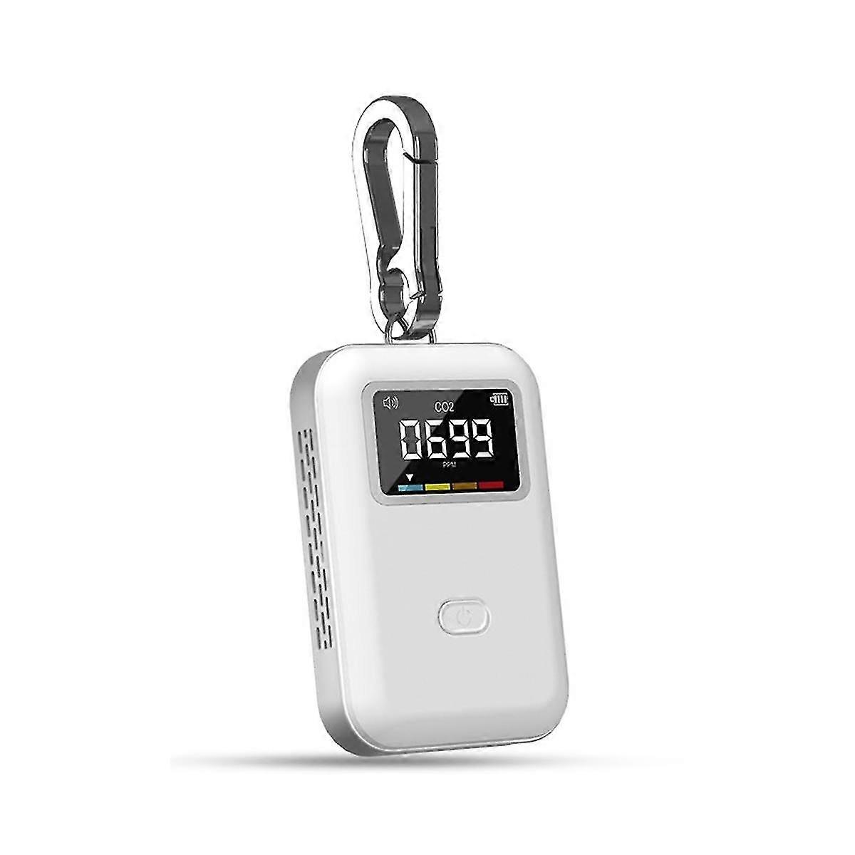 Mini detektor CO2, monitor kvality vzduchu, infračervený monitor CO2 pre cestovanie domov v interiéri, môžete použiť kdekoľvek