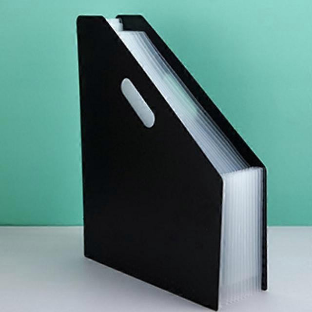 JWL School Office Stationery Desk File Folder Document Paper Organizer Storage Holder Multilayer Expanding Box