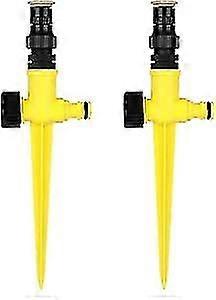 360 Degree Rotating Automatic Irrigation System Garden Lawn Sprinkler Patio, 3 Adjustments and 90-1