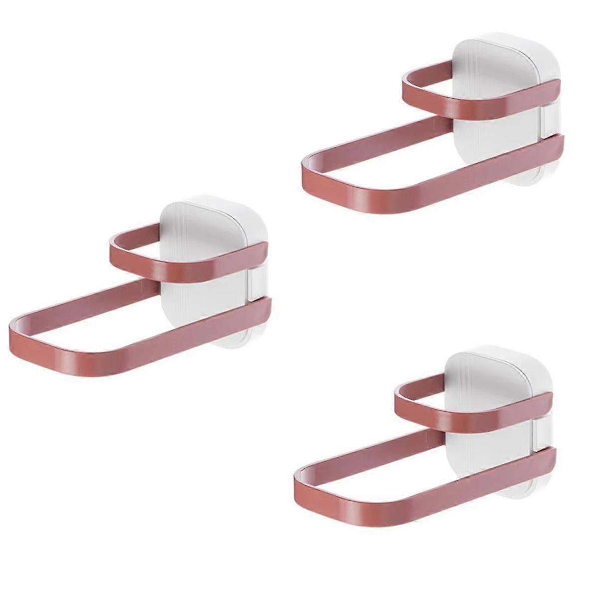 Multifunctional Clothes Hanger Storage Rack Punch-Free Wall-Mounted Double-Layer Foldable Clothes R