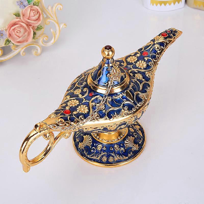 Legend Magic Genie Lamp Aladdin Light Wishing Light Lamp Pot Decor