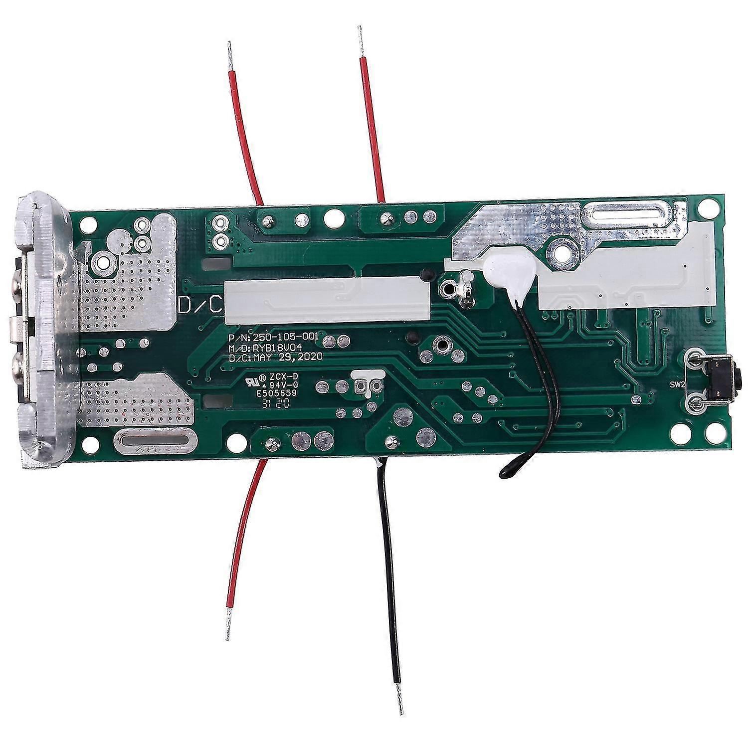 Li-ion Battery Charging Protection Circuit Board Pcb For 20v P108 Rb18l40 Tools Battery