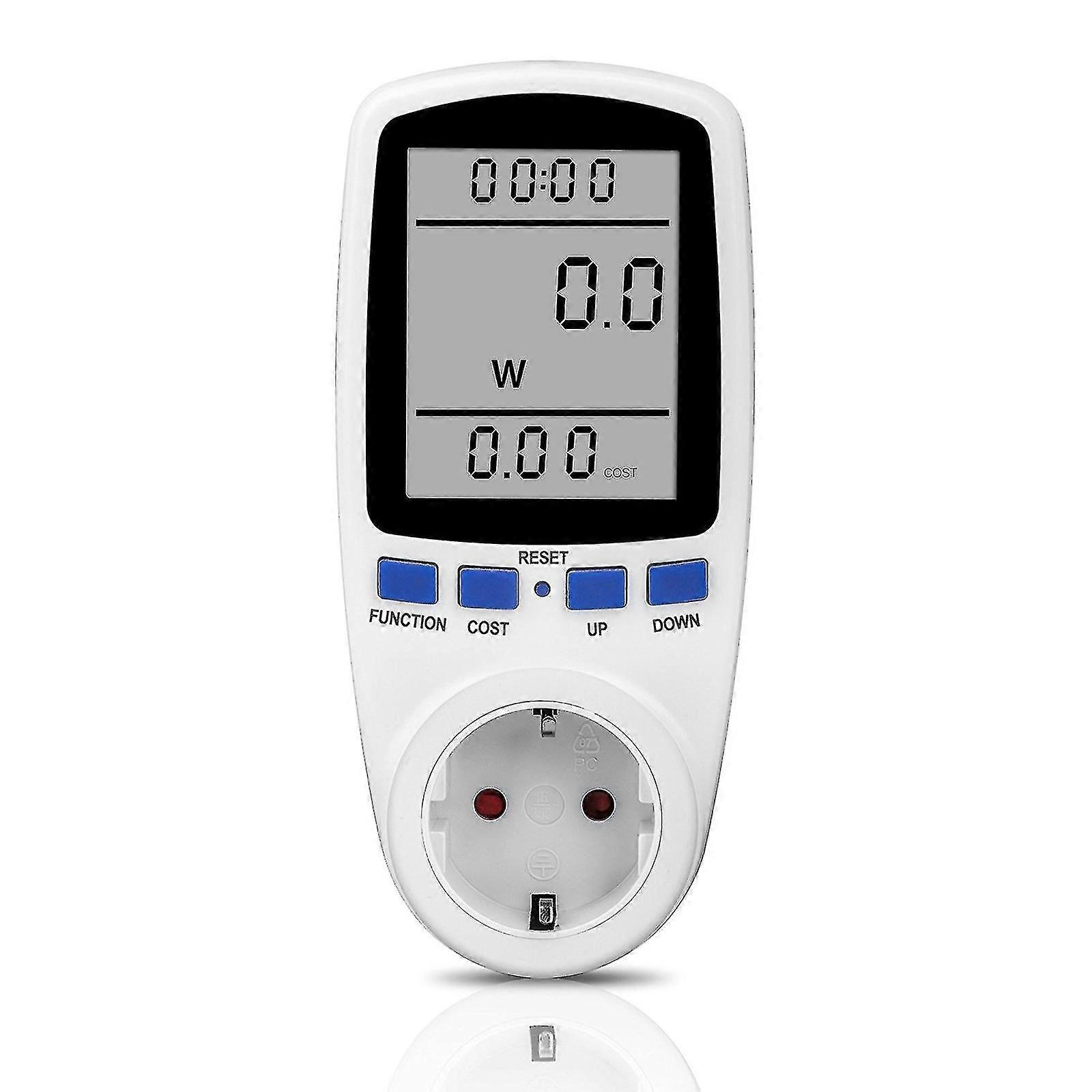 Energy Cost Meter Power Meter Power Meter Power Meter Socket 230v 16a Eu Plug