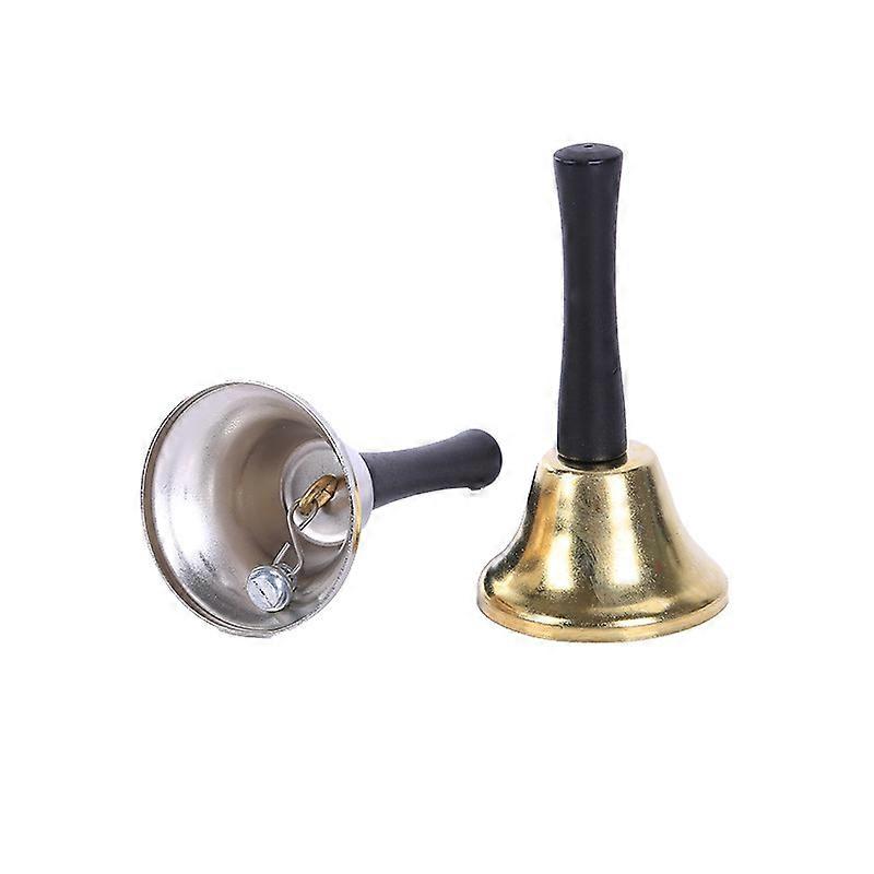 Hand Bell, Small Hand Bell Attention School Bell 2pcs