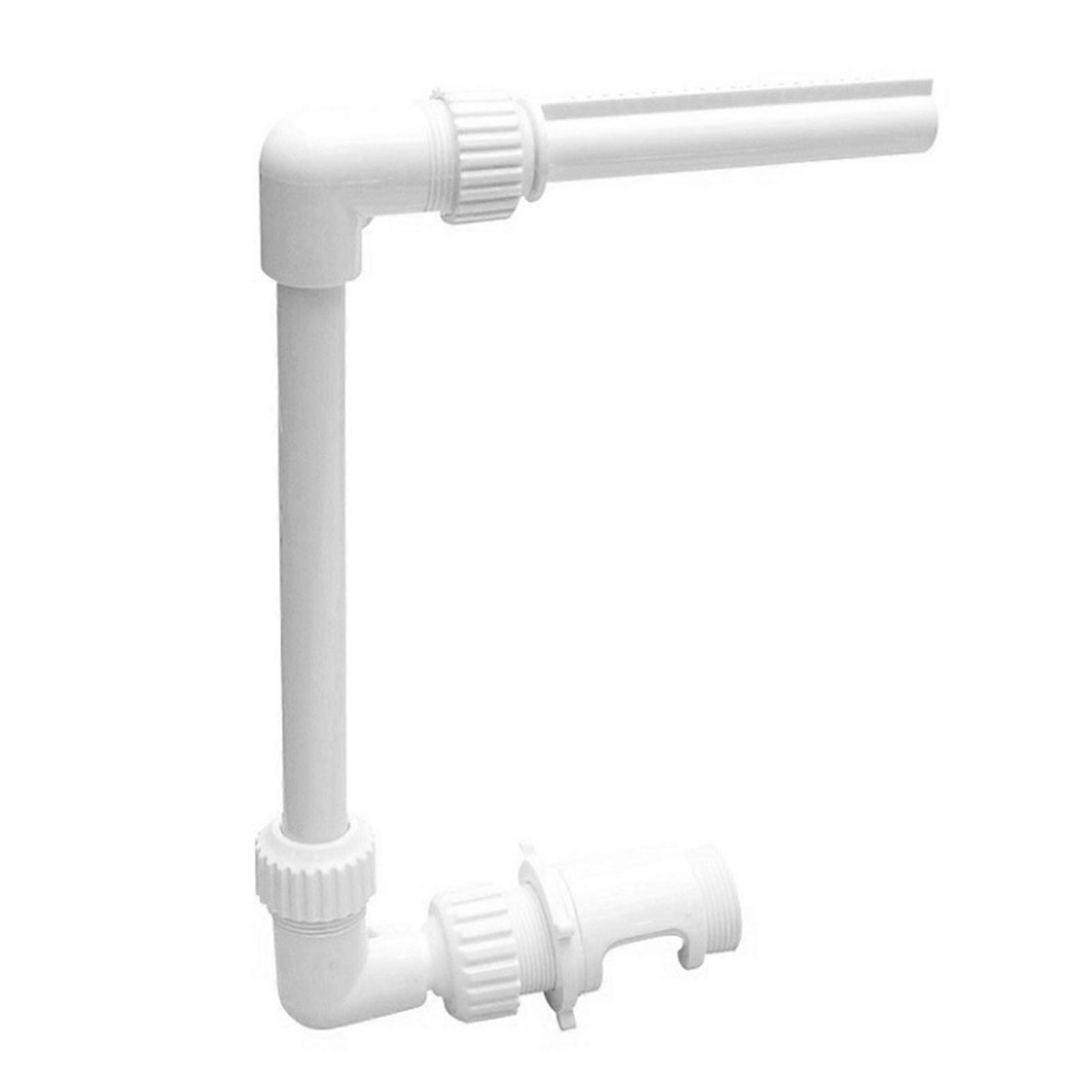 Swimming Pool Fountain 360 Degree Adjustable Height And Spray Direction Above And In-Ground Pool Dual Spray Waterfall Sprinkler Fountain for 1.5'' Thr