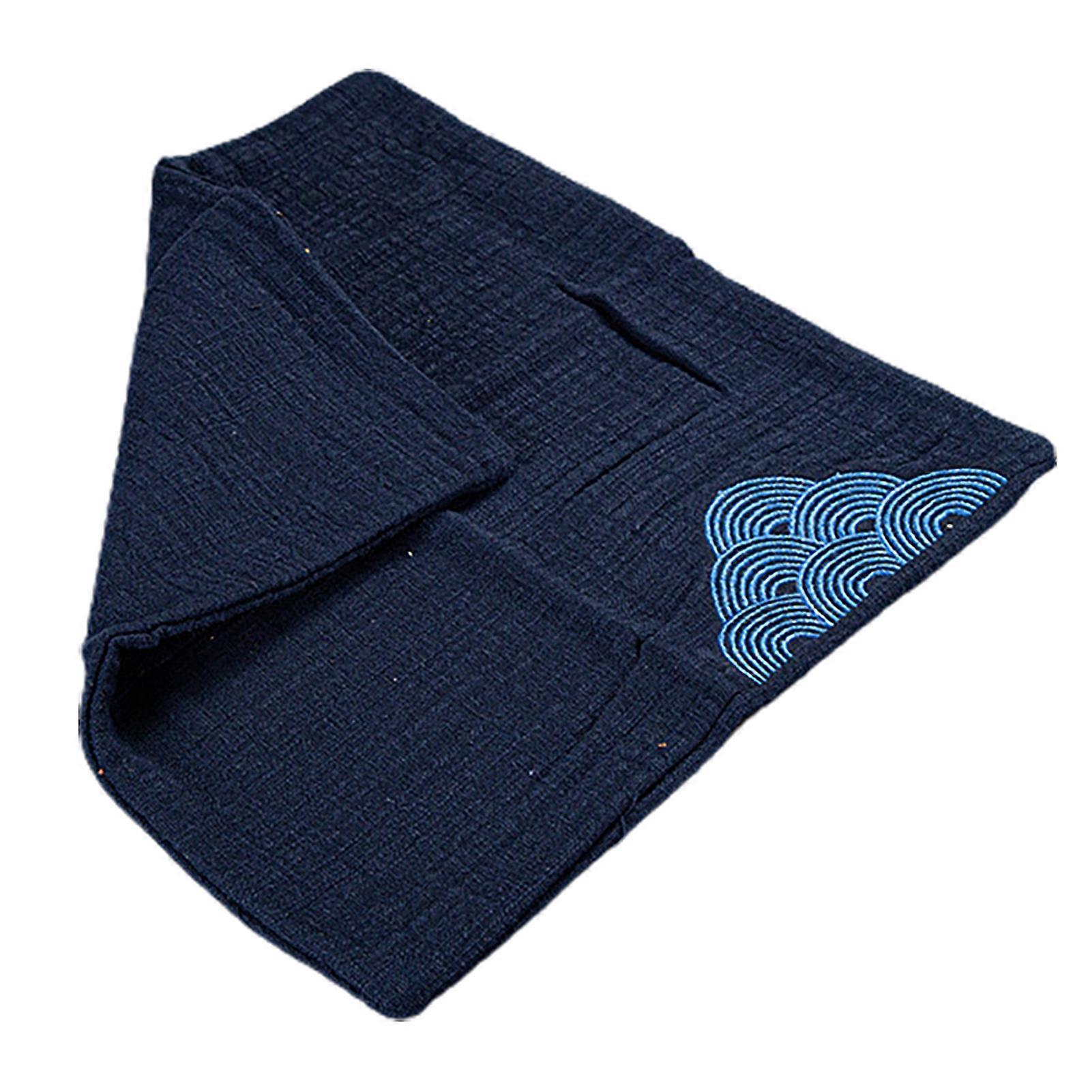 Tea Cloth Water Absorbent Easy to Use Cotton Flax Comfortable Touch Tea Napkin for Home KAESI