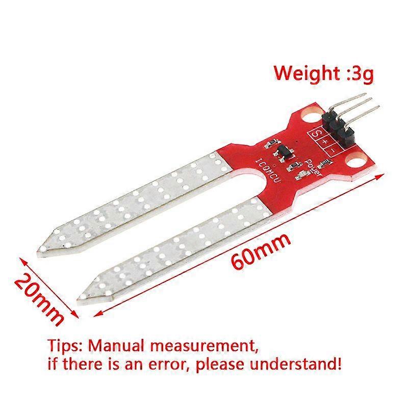 GaiBoSiSoil Humidity Sensor Module Hygrometer Detection Soil Moisture Sensor Sensing Module for Arduino Automatic Watering System
