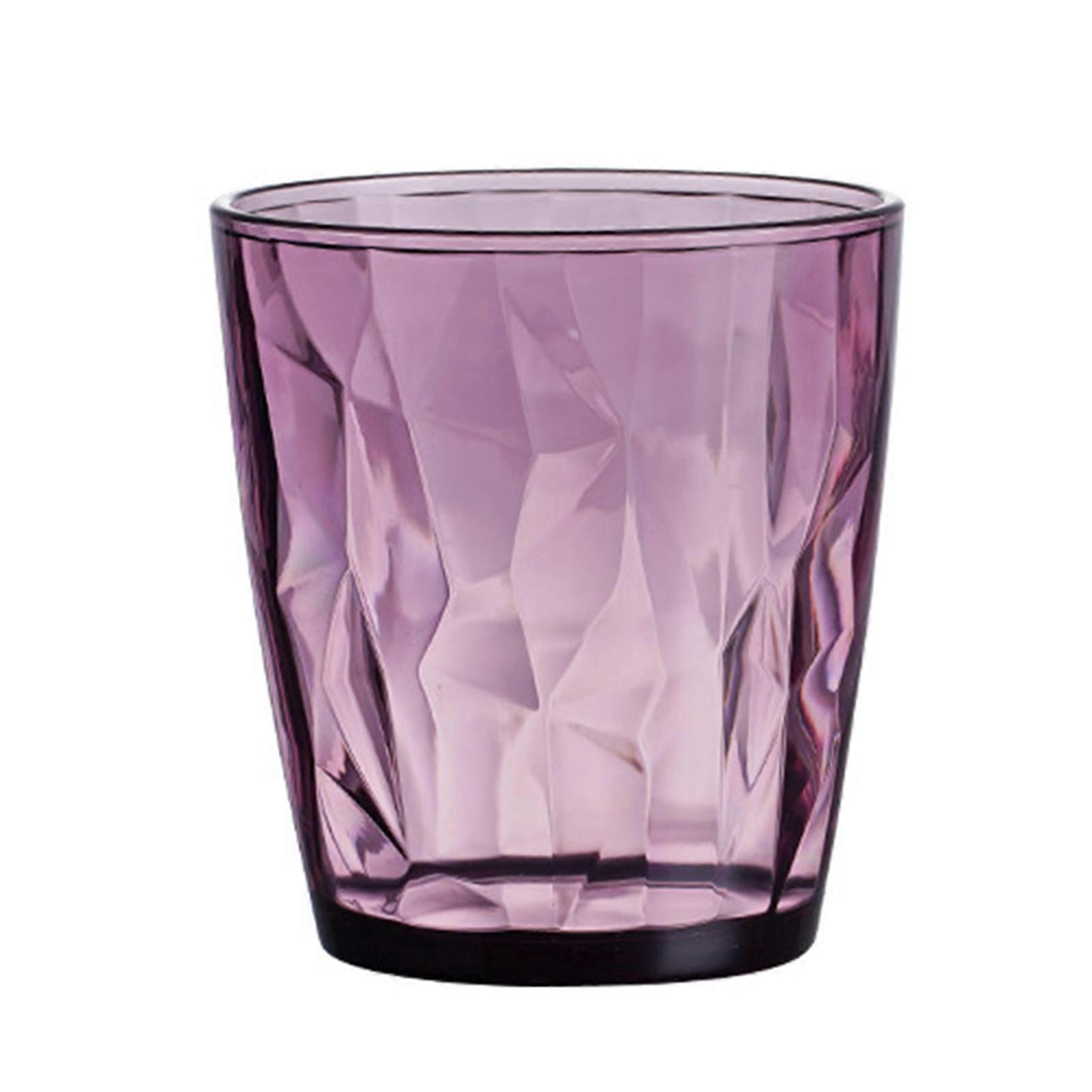 210ml Water Cup Easy to Clean Ergonomics Anti-Slip Drinking Juice Tea Milk Beer Transparent Cups for Home Use KAESI