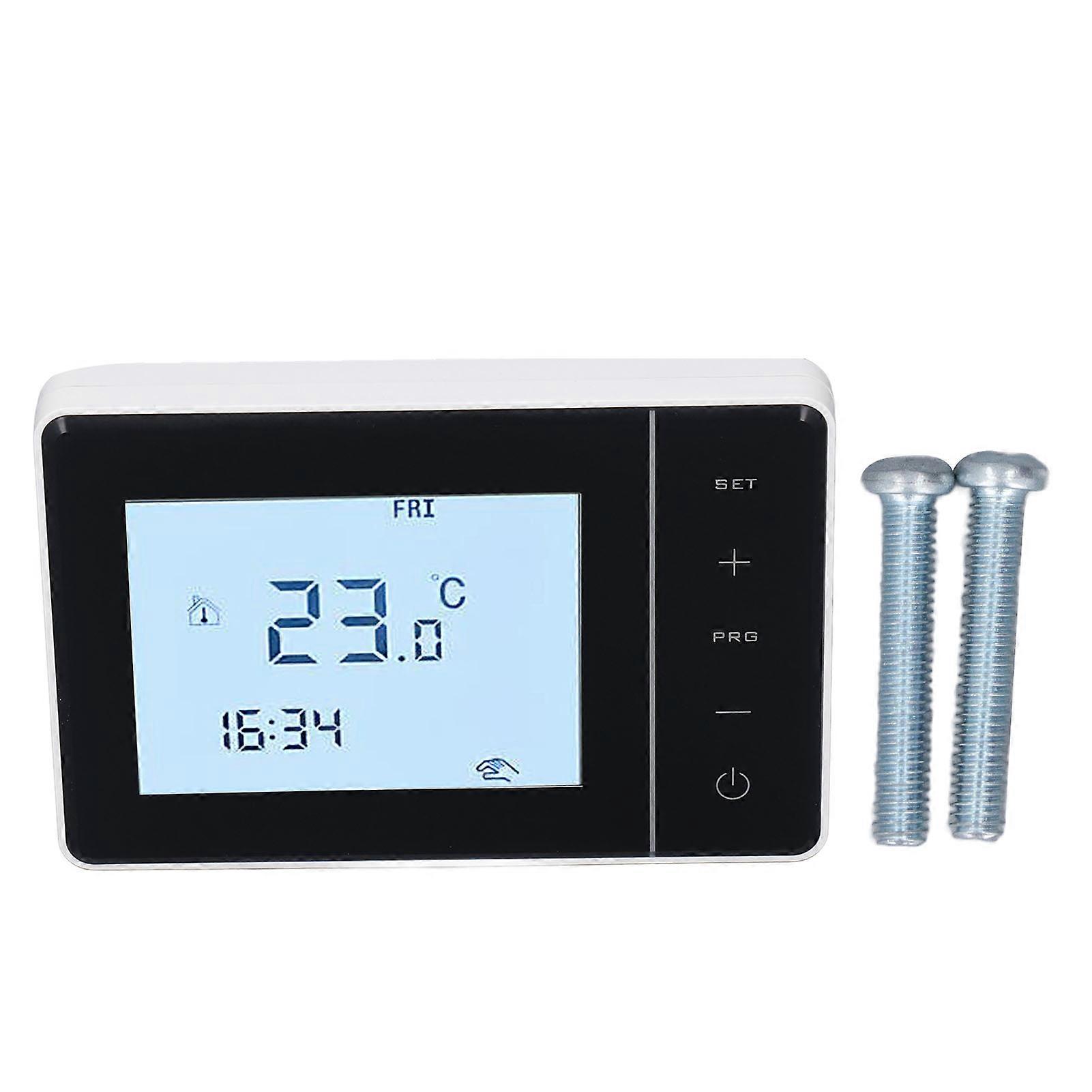 Programmierbarer Thermostat für Sanitärsystem Digitaler LCD-Intelligenter Touchscreen-Schalter AC100 - 230V