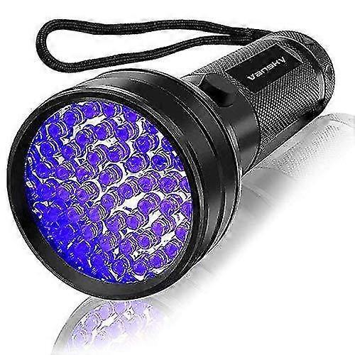 Uv Flashlight Black Light , Vansky 51 Led Blacklight Pet Urine Detector For Dog/cat Urine,dry Stains,bed Bug, Matching With Pet Odor Eliminator