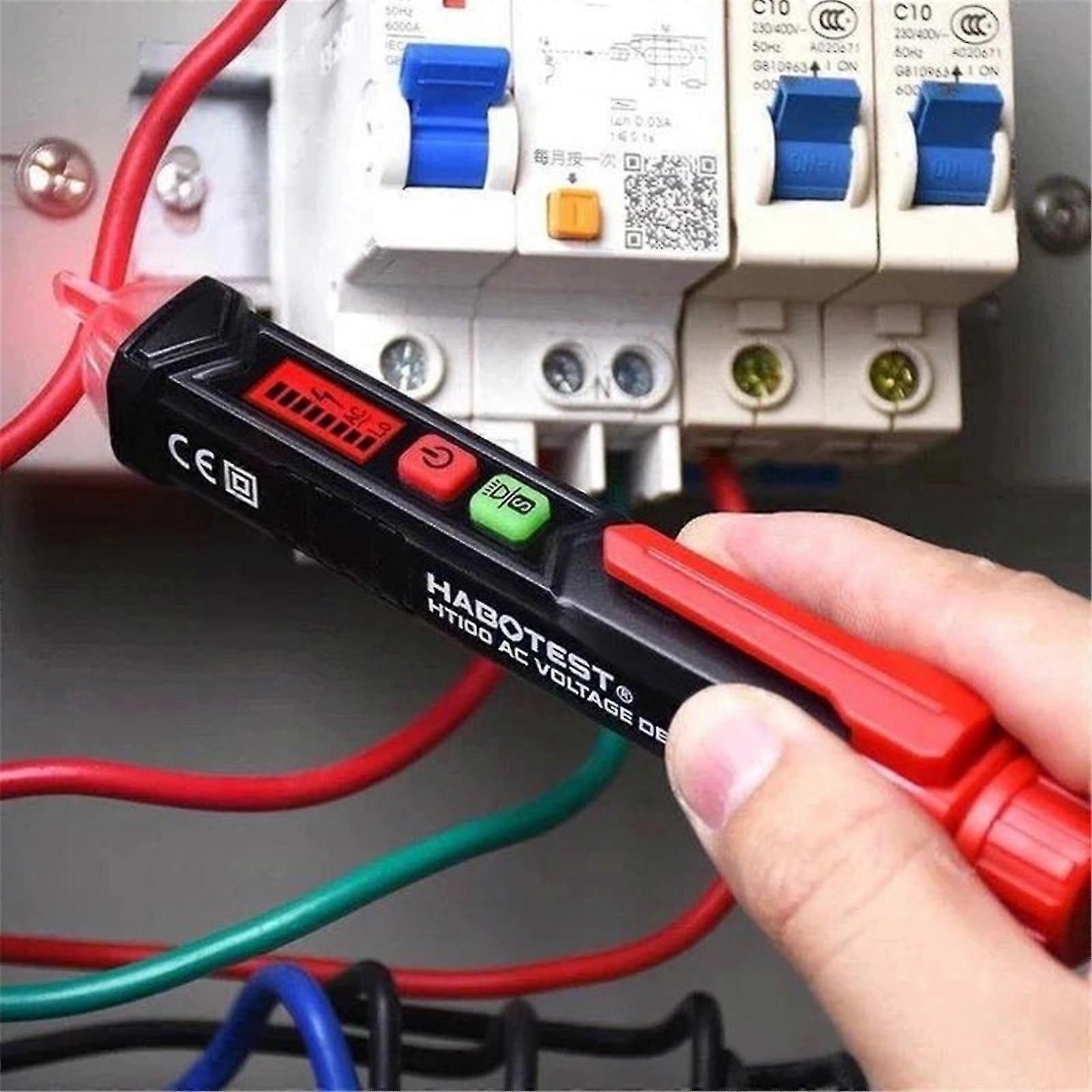 Ac/dc Voltage Test Pencil 12v/48v-1000v Voltage Sensitivity Electric Compact Pen