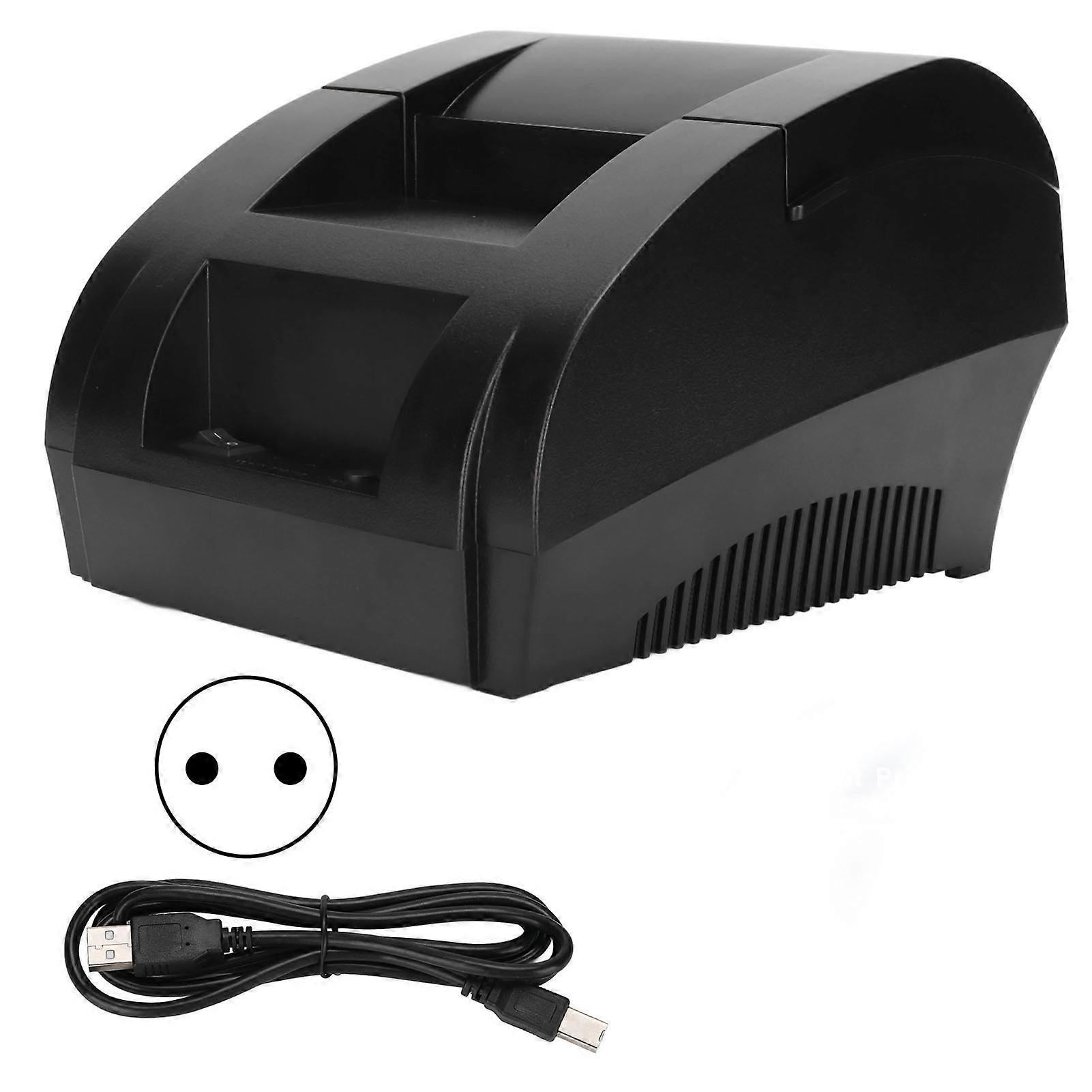 Thermodrucker 5890K, 90 mm/s, Hochgeschwindigkeits-Thermoetikettendrucker für Windows, für OS, für Linux-System, EU-Stecker