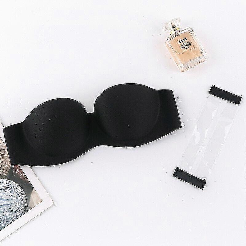 1 pz Reggiseno Push Up Trasparente Cinghie Posteriori Reggiseni Festa di Nozze Reggiseno Invisibile Senza Spalline Imbottito