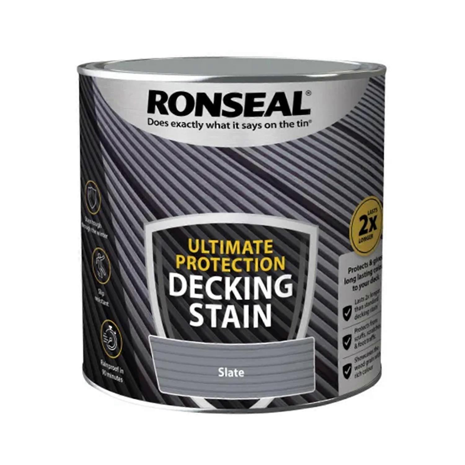 Ultimate Protection Decking Stain Slate 2.5 litre