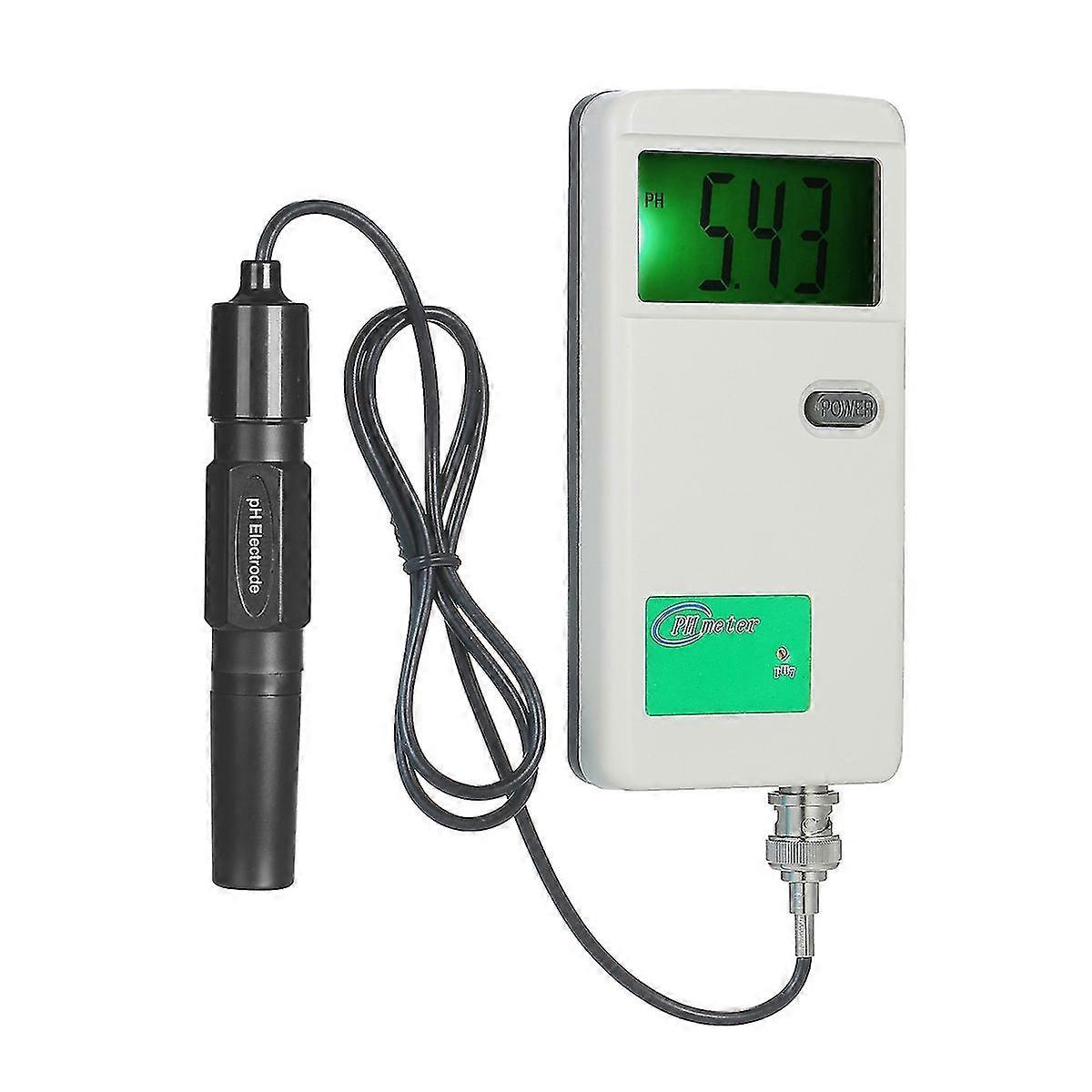 pH Meter High Precision Portable pH Tester Backlight Display Water Quality Tester for Laboratory Dri