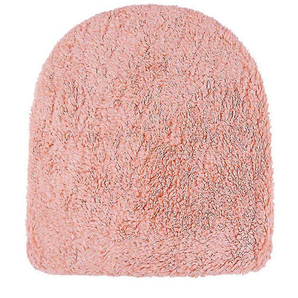 WC-Deckelabdeckungen für Badezimmer, weicher Plüschsitz Waschbarer Toilettendeckel Abdeckungen 39cmx49cm