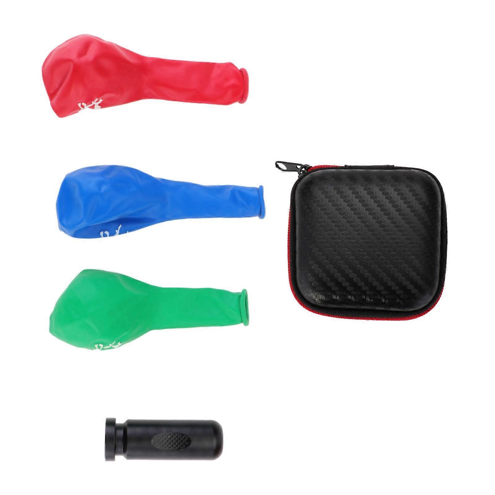 Freediving Ear Equalization Portable Trainer Practicing Ear Pressure Balance Black