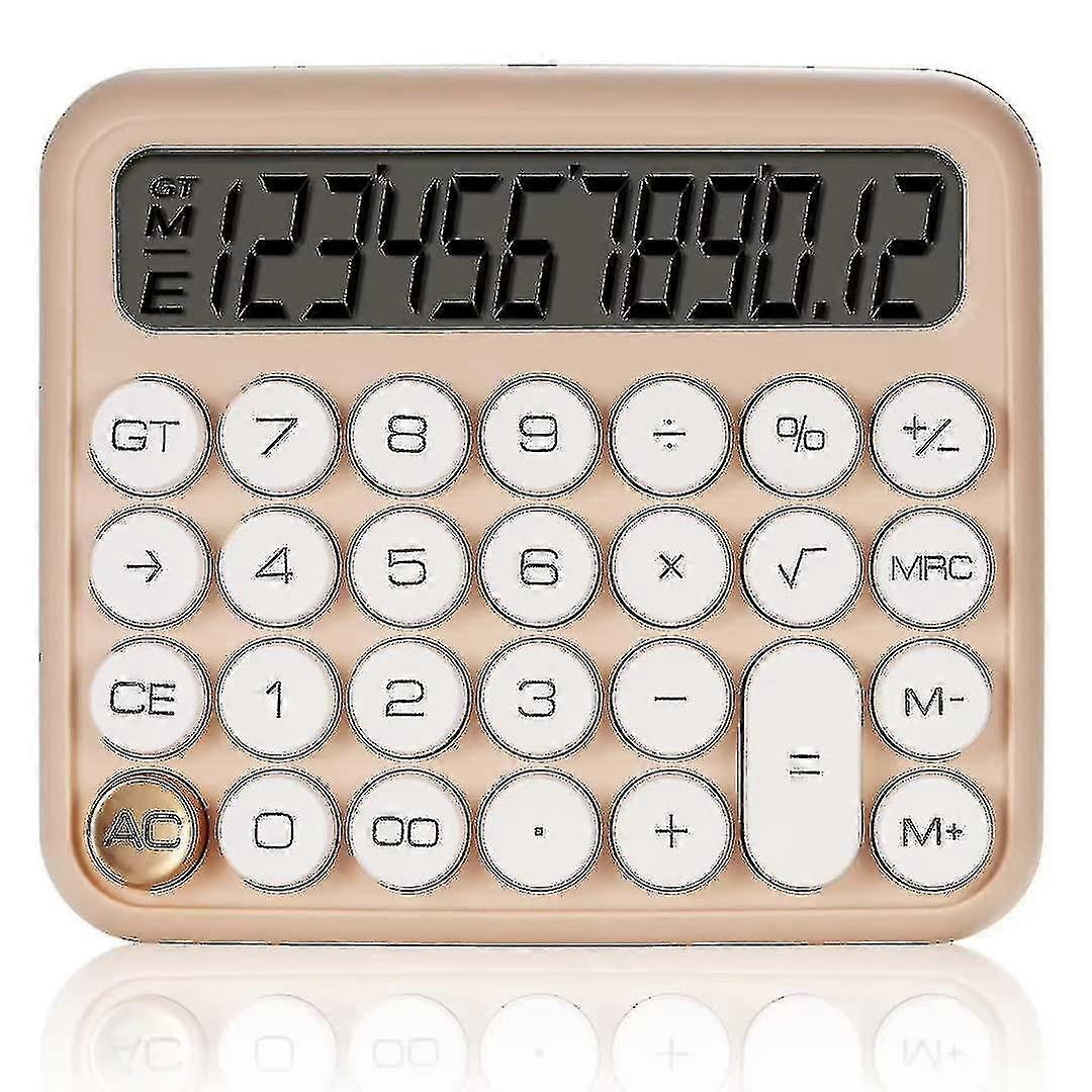 Calculator Big Buttons Desktop Calculator Calculator Cute Calculator Large With Large Lcd Display 12 Digit Calculators For School, Office, Home