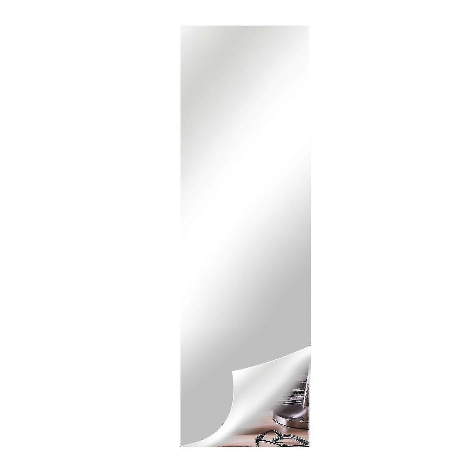 Self Adhesive Mirror Sheetnon-glass Flexible Mirror Roll For Home Wall Decor/50cm X 200cm