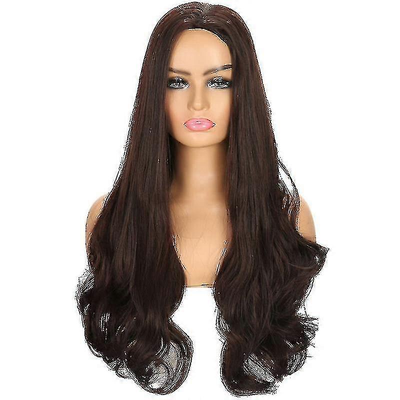 Women'S Long Wavy Wigs, Brown