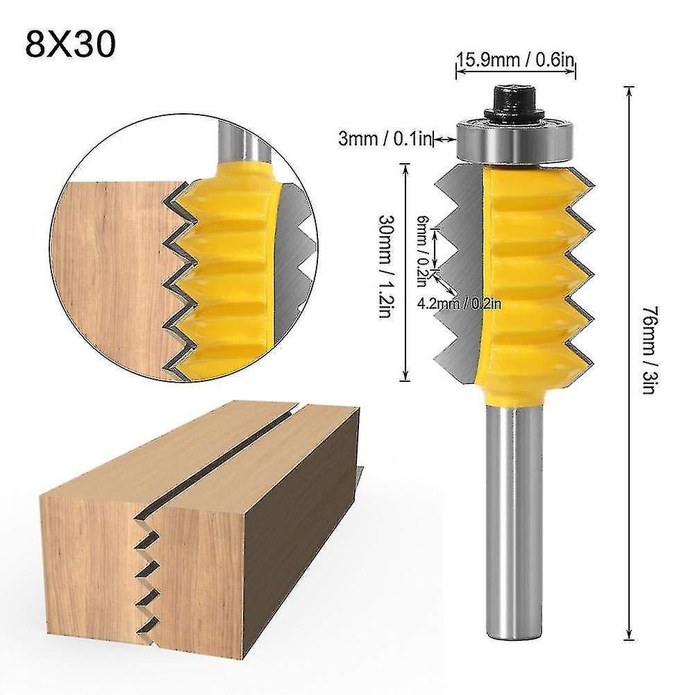 Multi-tooth Woodworking Tool, Carbide Woodworking Tool(8 X 30)
