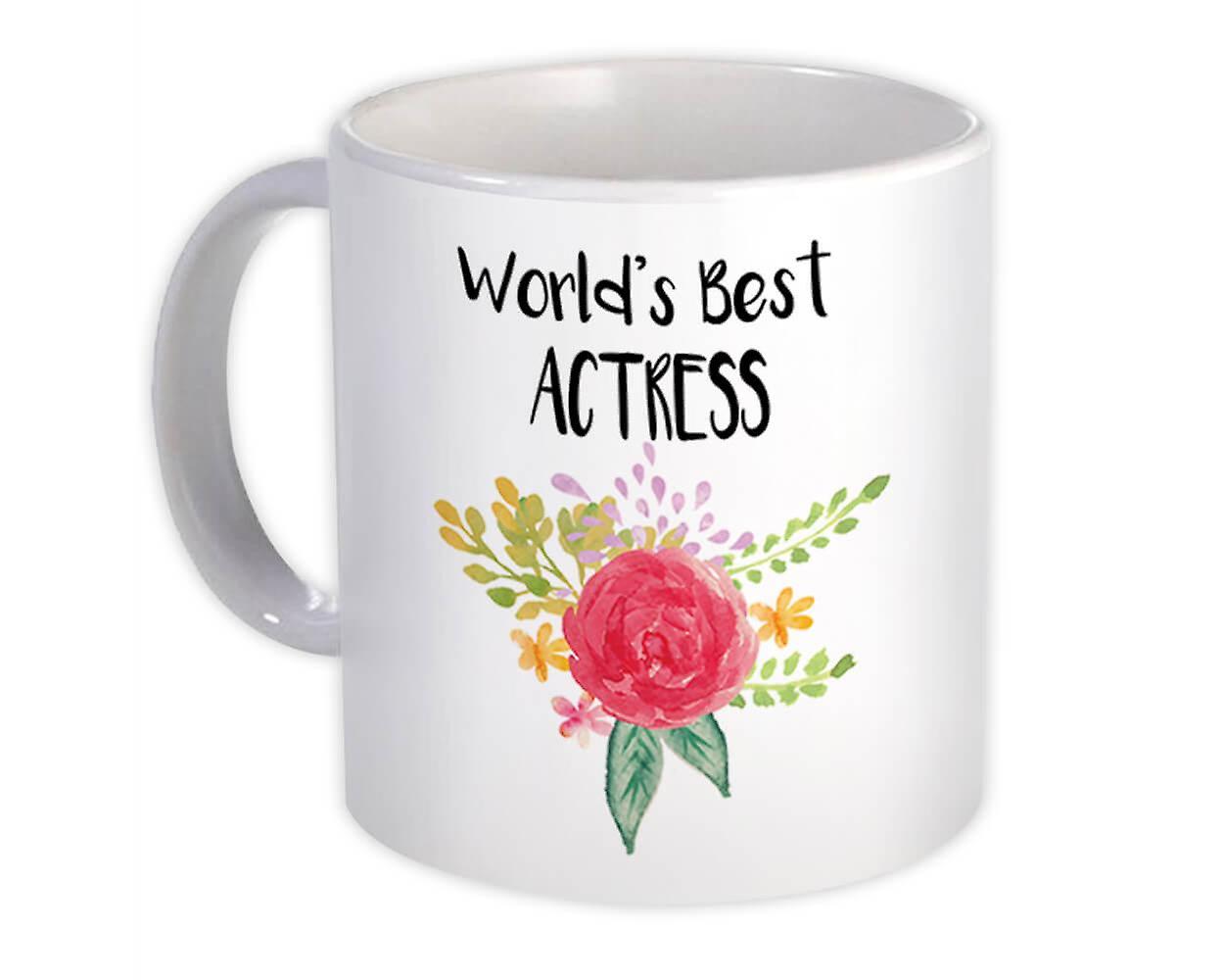 Gift Mug: Worlds Best Actress Work