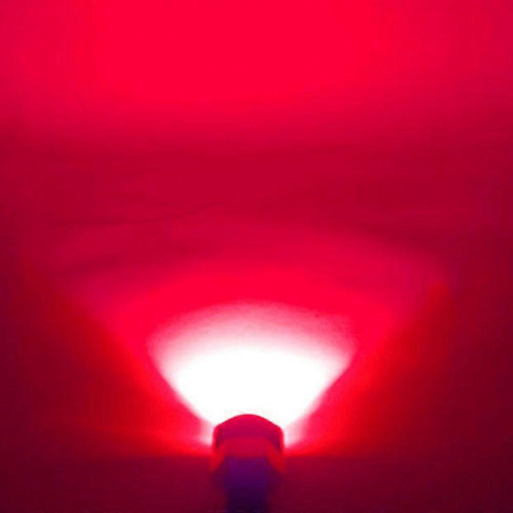 Pdtoweb 2pcs 23mm Red LED Eagle Eye Brake Running Light Motorcycle