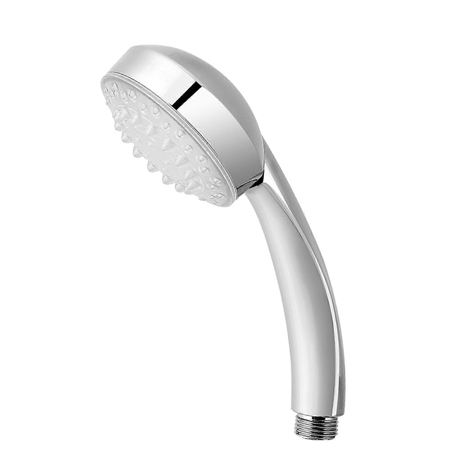 LED Shower Head 3 Color Changing Water Glow Light Temperature Sensor Bathroom