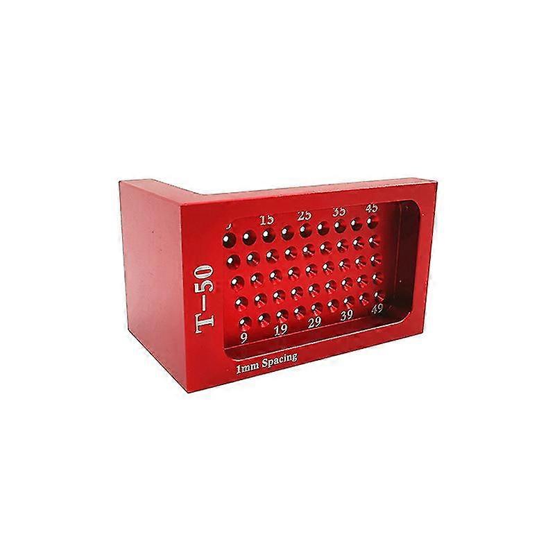 Other Woodworking Tools Woodworking Tools, Aluminium Alloy T-square Hole Measuring Ruler, High Precision Gauge Hole Cross-calibration Assistive