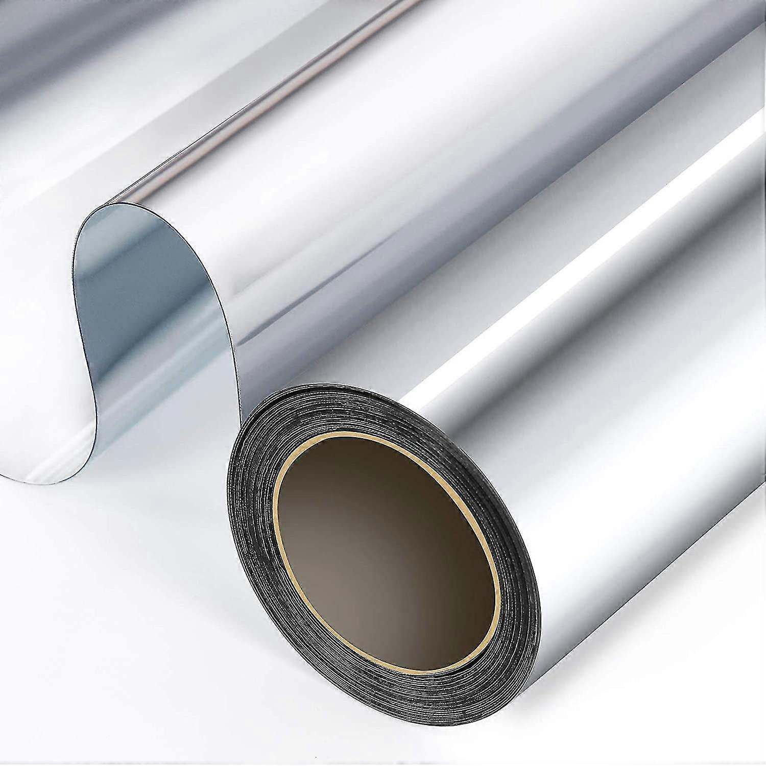 One Way Mirror Window Privacy Film Daytime Anti Uv Sun Blocking Heat Control Reflective Window Tint