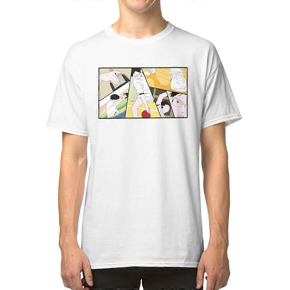 Ping Pong The Animation Print T-shirt