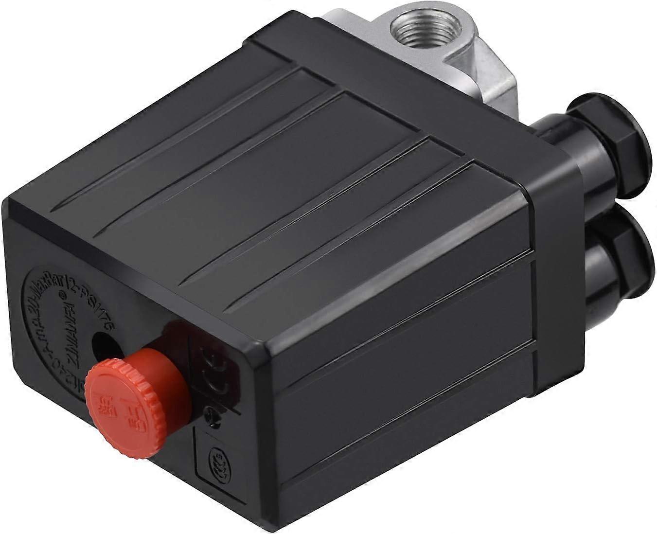 Air Compressor Pressure Switch with 4 Outputs 90-120 PSI 240 V Pressure