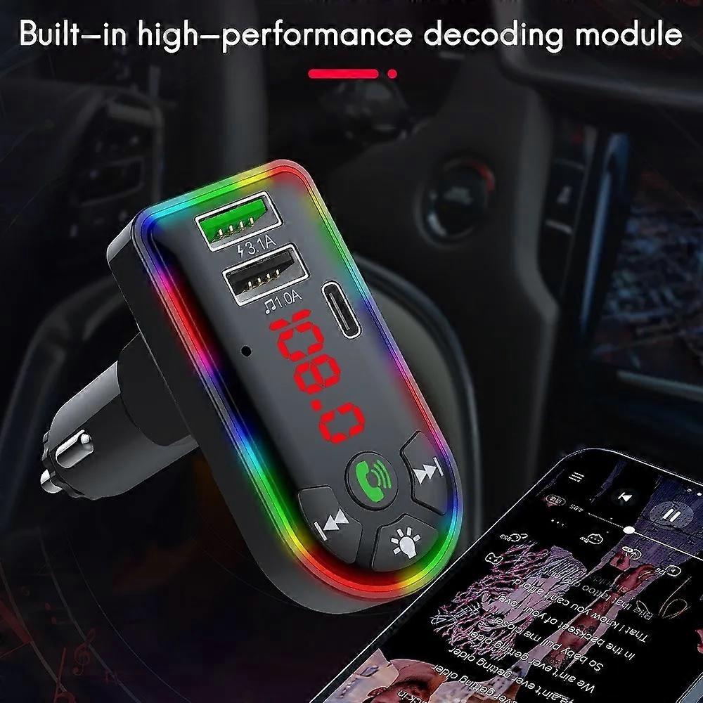 Car MP3 Player Wireless Hands-free U Disk TF Music Player