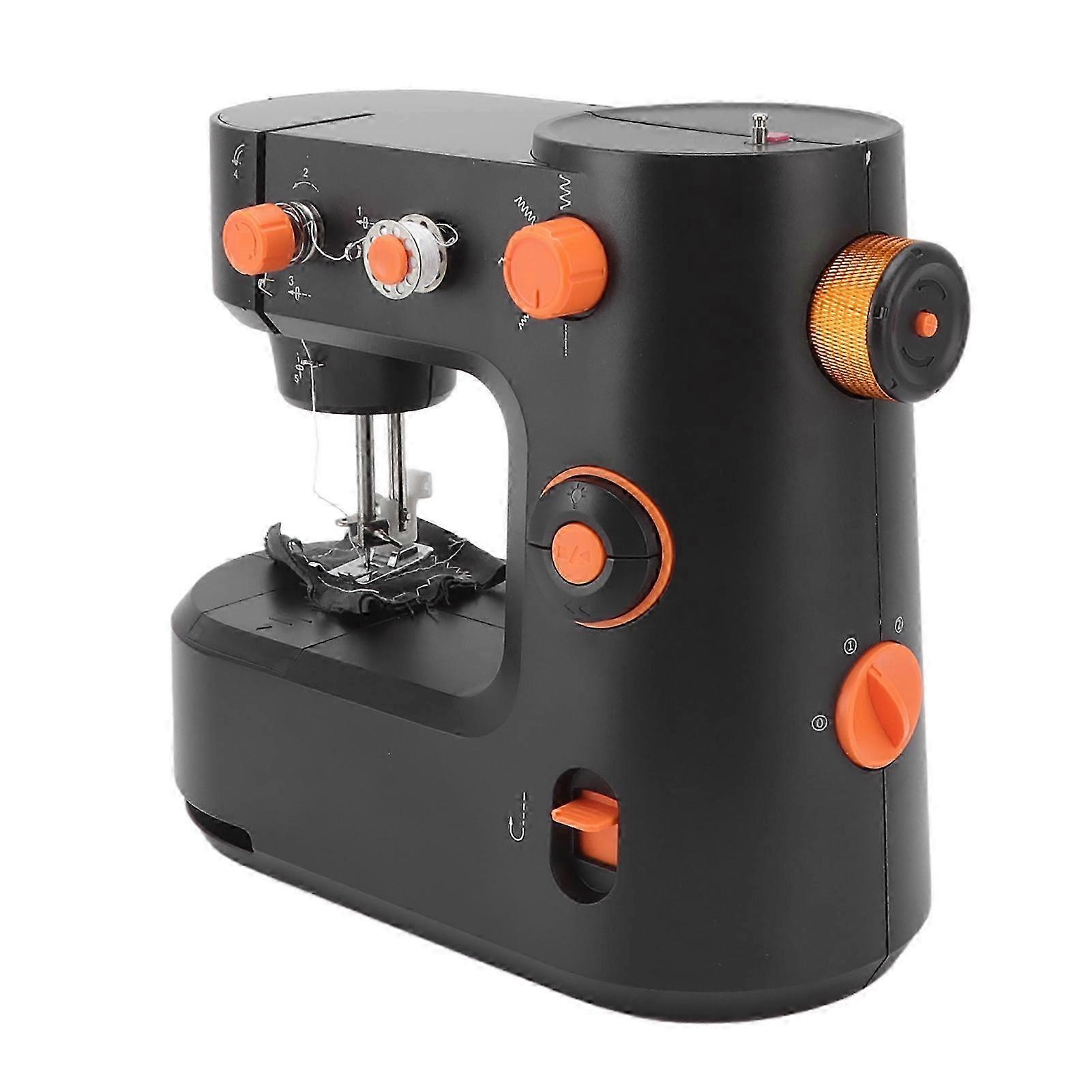 Portable Small Multifunctional Sewing Machine for Beginners and Kids with UK Plug 100-240V