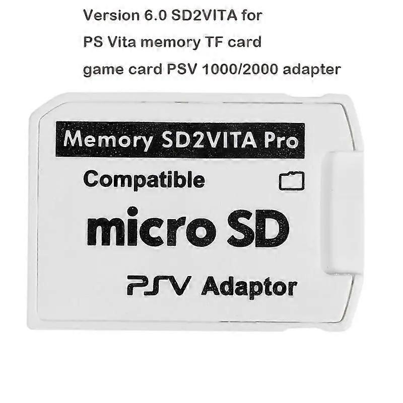 Version 6.0 SD2VITA For PS Vita Memory TF Card for PSVita Game Card PSV 1000/2000 Adapter 3.60 System SD Micro card New