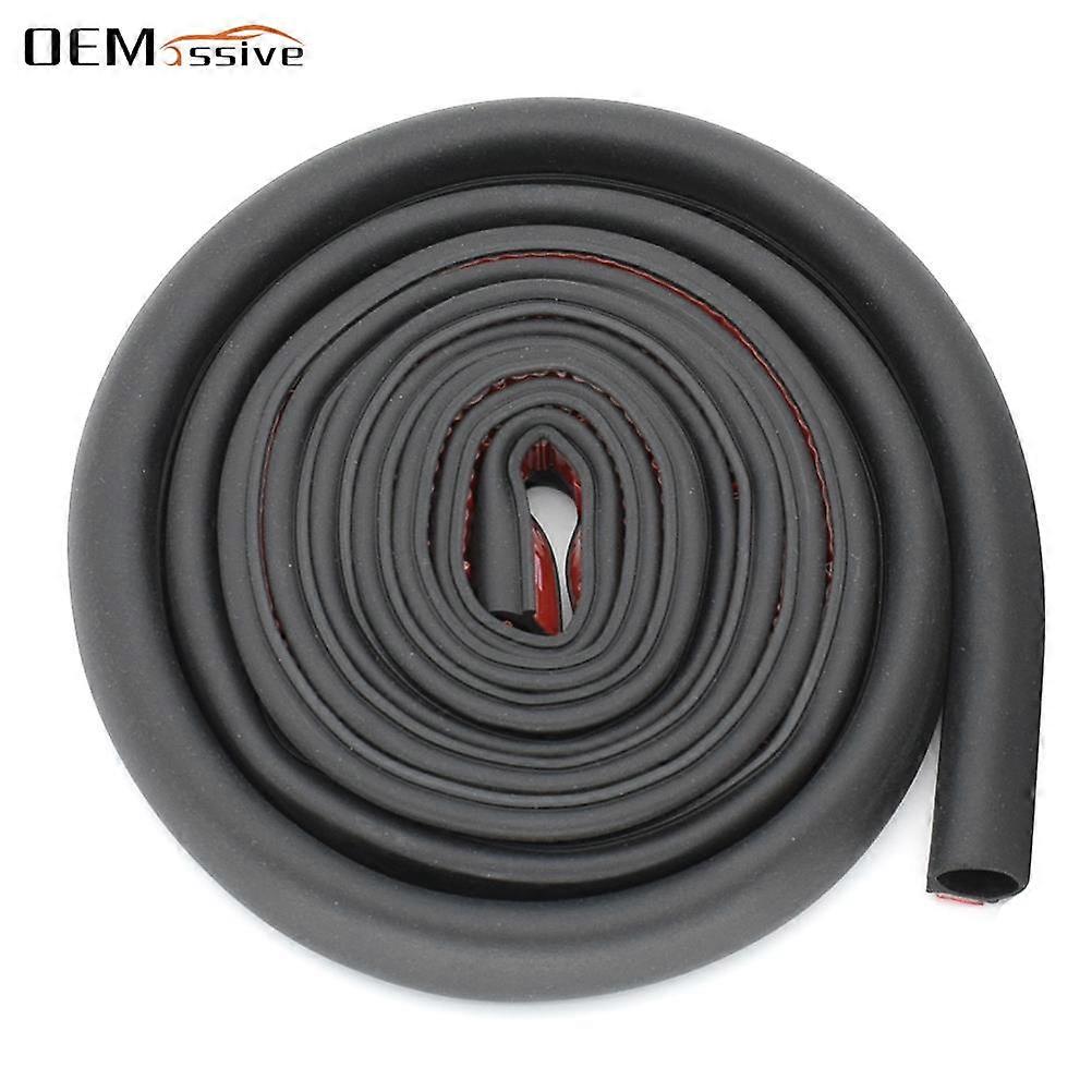 Rubber sealing strip for car holder, Big D type, universal sound insulation, waterproof joint protector, EPDM, 2 m, 6m